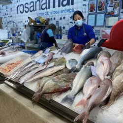 Mesa Luisa - Fish stall at market