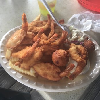 Our Deck Down Under - A fried shrimp platter - Seafood Near Me - Port Orange, Florida Our Deck Down Under - A fried shrimp platter - Seafood Near Me - Port Orange, Florida