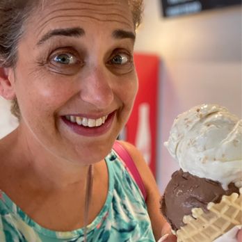Orange Octopus - Brownie and toasted coconut in a homemade waffle cone - Ice Cream & Frozen Yogurt Near Me - Sarasota, Florida Orange Octopus - Brownie and toasted coconut in a homemade waffle cone - Ice Cream & Frozen Yogurt Near Me - Sarasota, Florida