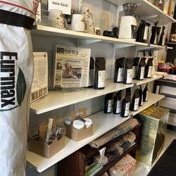 Harmony Coffee Roasters - Inside display