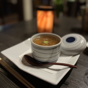Asuka - Kaiseki - egg custard soup with snow crab - Sushi Bars Near Me - Los Angeles, California