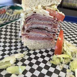 Brooklyn Mike's subs - Look how the regular Brooklyn Bridge Beast stacks