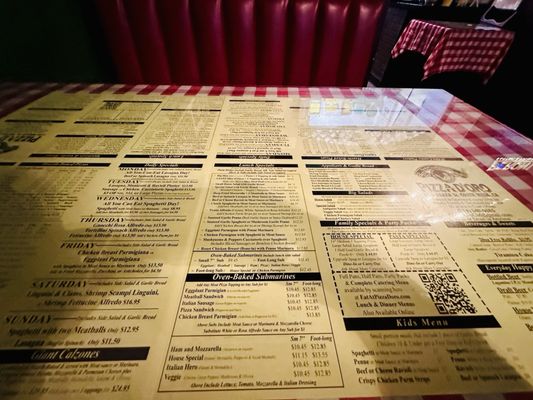 Menu photo 6 Pizza D'Oro Costa Mesa, CA