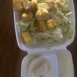 Very sad SIDE CAESAR SALAD Very sad SIDE CAESAR SALAD