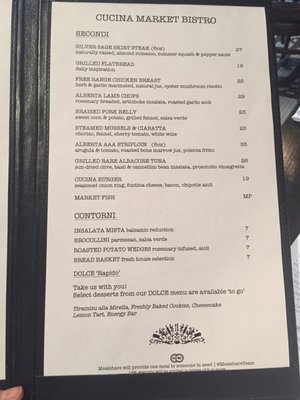 Menu photo 2 Cucina Calgary, AB