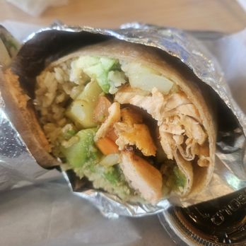 Energy Fuel - Number 21. Teriyaki Glazed Wrap w Salmon., add Avocado  @$2.50. - Juice Bars & Smoothies Near Me - Garden City, New York