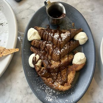 The Henry - Cinnamon French Toast, Powdered Sugar & Maple Syrup - New American Near Me - Dallas, Texas The Henry - Cinnamon French Toast, Powdered Sugar & Maple Syrup - New American Near Me - Dallas, Texas