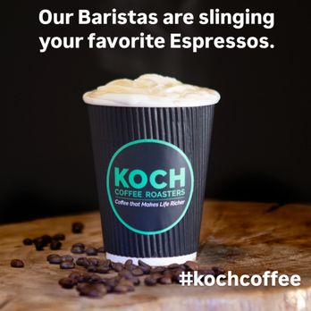 Koch Coffee & Carry-Out - Caffe Mocha Latte. Made with Organic KOCH Espresso, Straus Organic Milk, Organic Chocolate and Barista Love! - Coffee & Tea Near Me - Petaluma, California Koch Coffee & Carry-Out - Caffe Mocha Latte. Made with Organic KOCH Espresso, Straus Organic Milk, Organic Chocolate and Barista Love! - Coffee & Tea Near Me - Petaluma, California