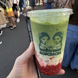 Strawberry matcha
