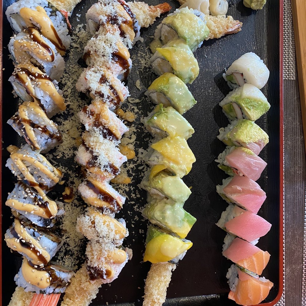 Sumo Sushi & Hibachi - Rainbow Roll and others. - Japanese Near Me - Broken Arrow, Oklahoma Sumo Sushi & Hibachi - Rainbow Roll and others. - Japanese Near Me - Broken Arrow, Oklahoma
