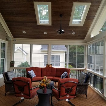 The Screen Porch Company - a view of a patio - General Contractors Near Me - Cary, North Carolina The Screen Porch Company - a view of a patio - General Contractors Near Me - Cary, North Carolina