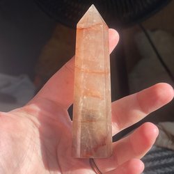 Secret Garden Gifts - Banded fire quartz tower