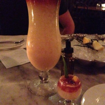 Kimball House - Delicious painkiller cocktail with the most adorable mini drink ever! - New American Near Me - Decatur, Georgia Kimball House - Delicious painkiller cocktail with the most adorable mini drink ever! - New American Near Me - Decatur, Georgia