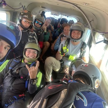 Skydive Moab - Skydivers about to jump into some fun! - Skydiving Near Me - Moab, Utah