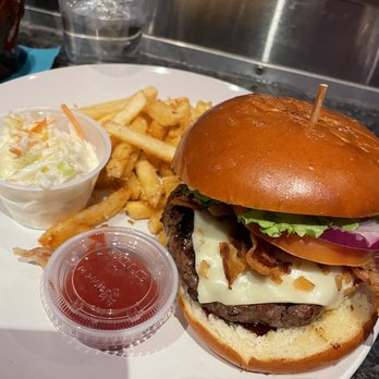 Tiki Rock - Tiki Burger TG with truffle fries - Tiki Bars Near Me - Boston, Massachusetts Tiki Rock - Tiki Burger TG with truffle fries - Tiki Bars Near Me - Boston, Massachusetts