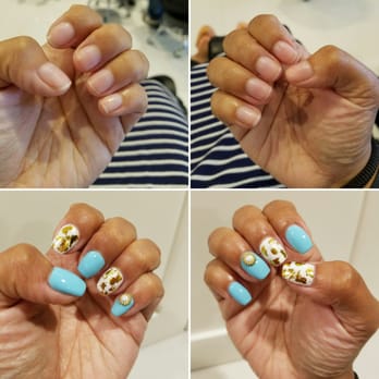 Polished Bar - Cindy did an awesome job!! She was even able to add length on my very short nails! Absolutely in love with my gelish hard gel set! - Nail Salons Near Me - Orange, California Polished Bar - Cindy did an awesome job!! She was even able to add length on my very short nails! Absolutely in love with my gelish hard gel set! - Nail Salons Near Me - Orange, California