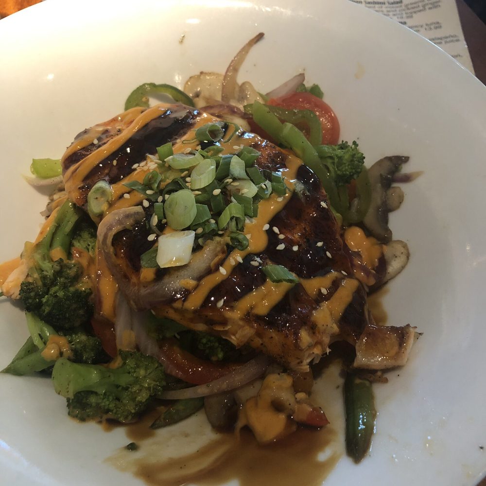 FishBar - Spicy Salmon Teriyaki Bowl - Seafood Near Me - Manhattan Beach, California FishBar - Spicy Salmon Teriyaki Bowl - Seafood Near Me - Manhattan Beach, California