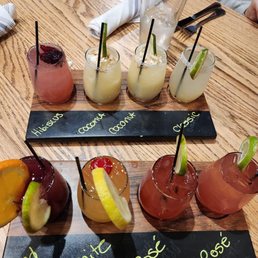 a variety of cocktails a variety of cocktails