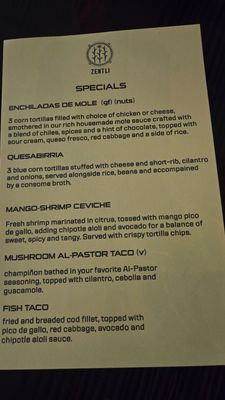 Menu photo 2 Zentli Evanston, IL