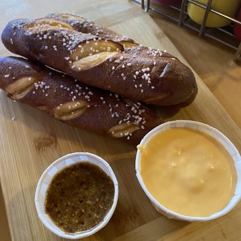 Stacked STL - Bavarian Pretzel Appetizer - Burgers Near Me - Saint Louis, Missouri Stacked STL - Bavarian Pretzel Appetizer - Burgers Near Me - Saint Louis, Missouri