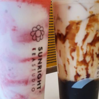 Sunright Tea Studio - Strawberry & Brown Sugar Boba ;) - Bubble Tea Near Me - Garden Grove, California Sunright Tea Studio - Strawberry & Brown Sugar Boba ;) - Bubble Tea Near Me - Garden Grove, California