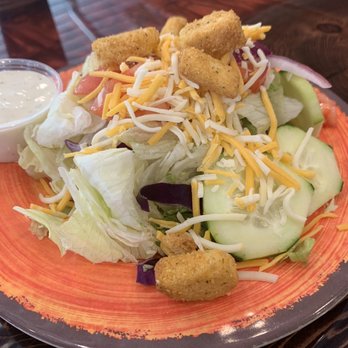 Crossroads Bar & Grill - Side salad. - Pizza Near Me - Center, North Dakota Crossroads Bar & Grill - Side salad. - Pizza Near Me - Center, North Dakota