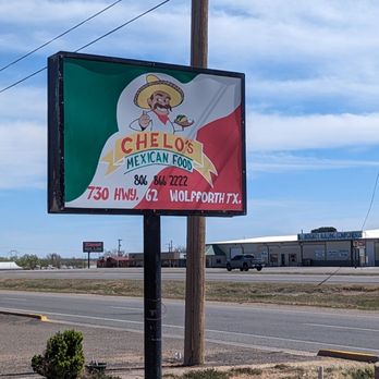 Chelo's Mexican Restaurant - I saw the sign! (And it opened up my eyes!) - Mexican Near Me - Wolfforth, Texas