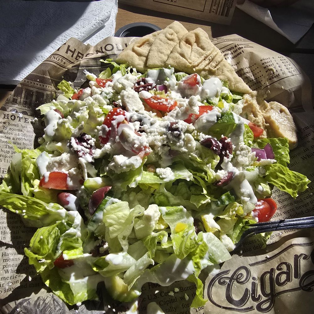 Drift - Best Greek salad ever! - Salad Near Me - Kalaheo, Hawaii Drift - Best Greek salad ever! - Salad Near Me - Kalaheo, Hawaii