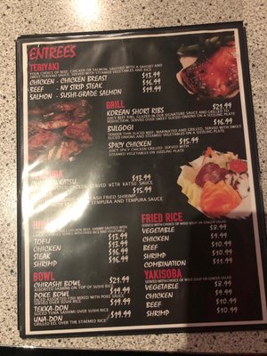Menu photo 4 Sushi Avenue Tampa, FL