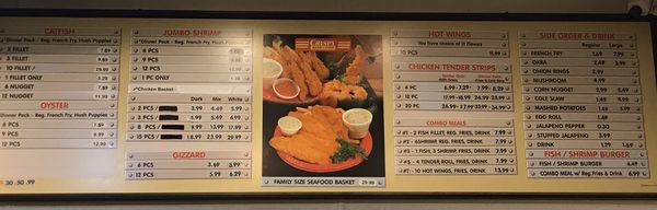 Menu photo 2 Crispy Seafood & Chicken Mansfield, TX Menu photo 2 Crispy Seafood & Chicken Mansfield, TX