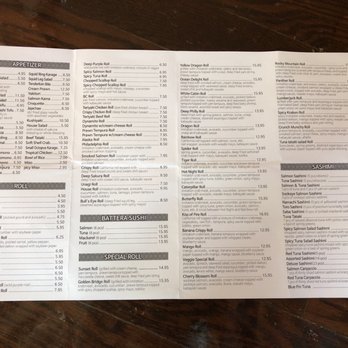Sakura - Menu - back - Japanese Near Me - Cochrane, Alberta