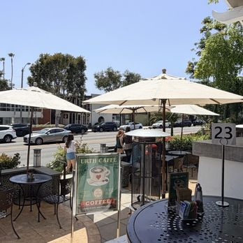 Urth Caffe - Patio Seating - Coffee & Tea Near Me - Laguna Beach, California