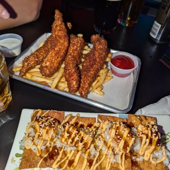 The Phoenix Bar & Lounge - Happy hour Daily 12pm-6pm, 50%off. $10 Taco-Naut (salmon wonton) is my fav! ($5 during HH?) - Karaoke Near Me - Las Vegas, Nevada The Phoenix Bar & Lounge - Happy hour Daily 12pm-6pm, 50%off. $10 Taco-Naut (salmon wonton) is my fav! ($5 during HH?) - Karaoke Near Me - Las Vegas, Nevada