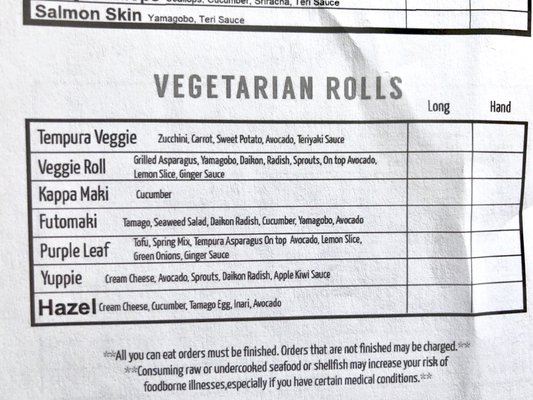 Menu photo 7 Sushimi's Reno, NV Menu photo 7 Sushimi's Reno, NV