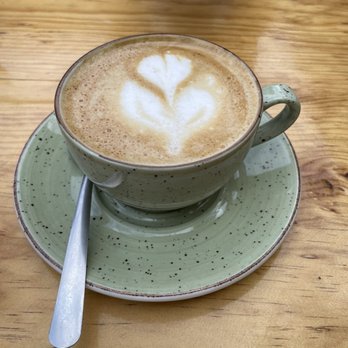 Ki' Bok - Latte w Coconut Milk - Coffee & Tea Near Me - Tulum, ROO