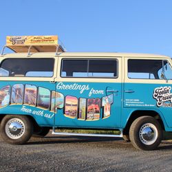 Feelin' Groovy Tours - Gwennie the Wandering Bird ready to show you the sights of North Idaho