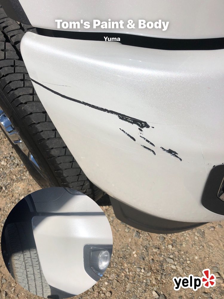 TOM’S PAINT & BODY Updated August 2024 490B W 7th St, Yuma, Arizona