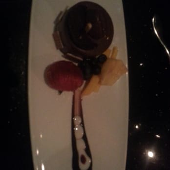 Wild Ginger Restaurant - Almond cake with chocolate ganache. - Asian Fusion Near Me - Franklin, Tennessee