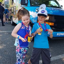 Kona Ice - Celebrating with Kona Ice at the NASA 5K