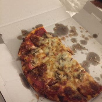 Caruso's Pizza - Pepperoni and mushroom small pizza - Pizza Near Me - Des Plaines, Illinois