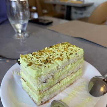 Saffron By The Sea - Pistachio delight cake - Indian Near Me - Fairhaven, Massachusetts