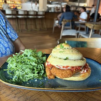 Primo's - Chicken parmigiana sandwich - Salad Near Me - San Antonio, Texas Primo's - Chicken parmigiana sandwich - Salad Near Me - San Antonio, Texas