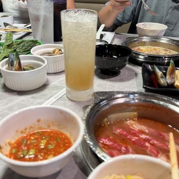 Ganbei - lychee highball - Hot Pot Near Me - Las Vegas, Nevada