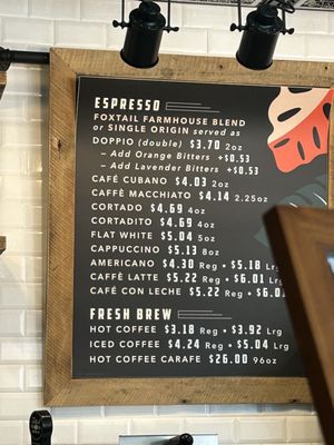 Menu photo 7 Foxtail Coffee - Atlanta Atlanta, GA Menu photo 7 Foxtail Coffee - Atlanta Atlanta, GA