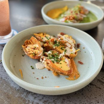 Lamplight Lounge - Potato Skins - New American Near Me - Anaheim, California Lamplight Lounge - Potato Skins - New American Near Me - Anaheim, California