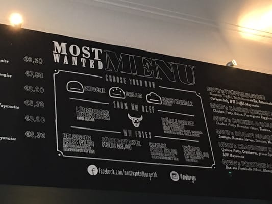 Menu photo 8 Most Wanted Burger Hamburg, HH