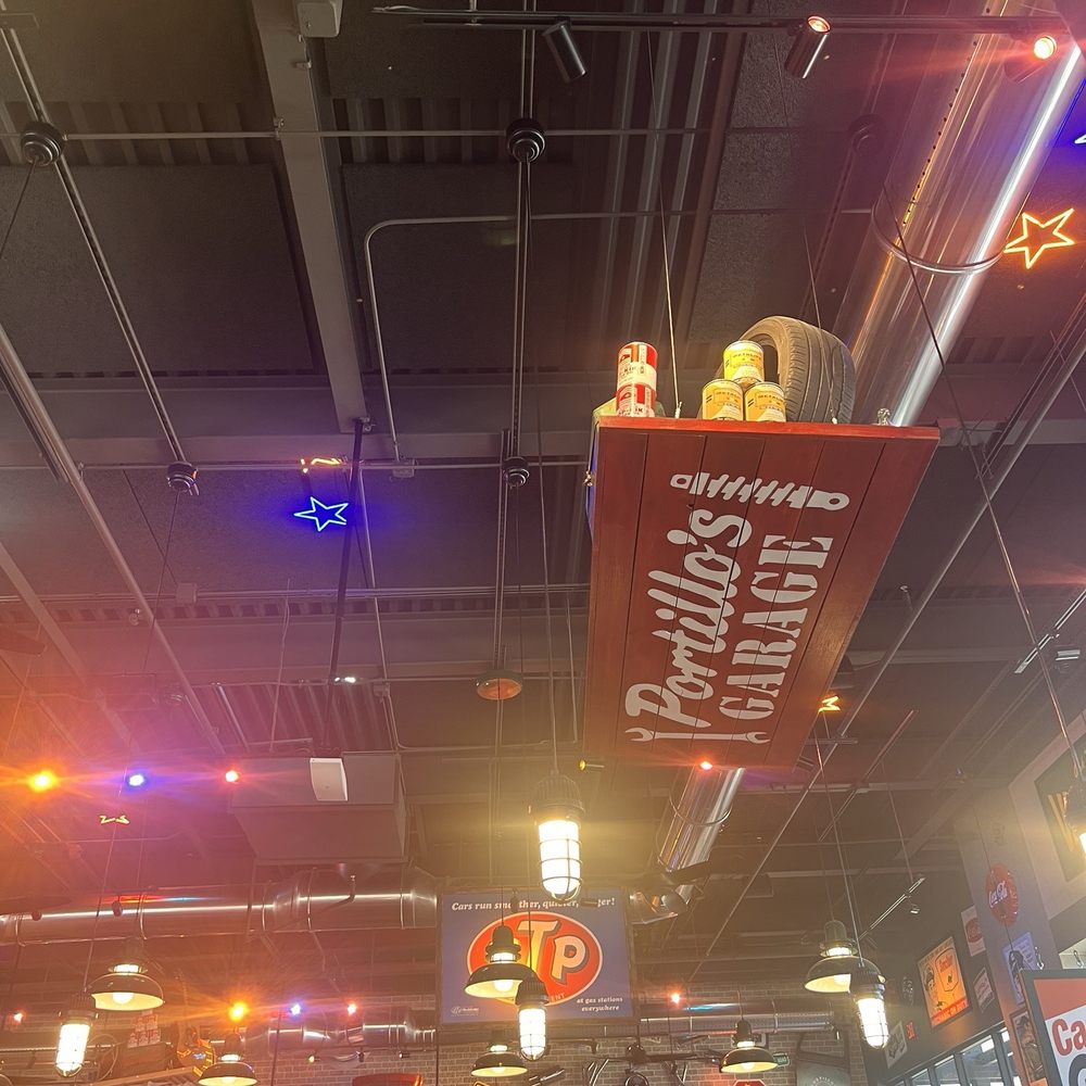 Inside Portillos!