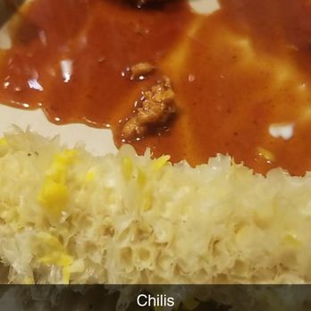 Chili's - What's left of my corn and crispy honey chipotle chicken crispers - American Near Me - Tampa, Florida