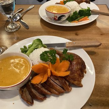 Mango Tree Bistro - Fancy Duck with Red Curry on the side - Thai Near Me - Norristown, Pennsylvania Mango Tree Bistro - Fancy Duck with Red Curry on the side - Thai Near Me - Norristown, Pennsylvania