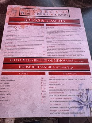 Menu photo 2 Prosecco Fresh Italian Kitchen Las Vegas, NV Menu photo 2 Prosecco Fresh Italian Kitchen Las Vegas, NV